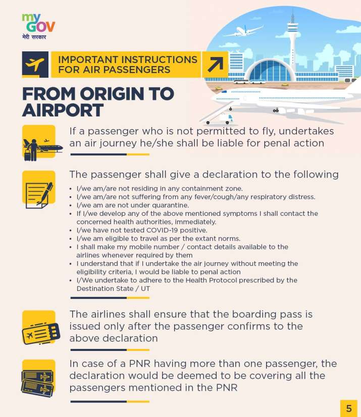 Airport Authority issues new air travel guidelines. Check Details ...