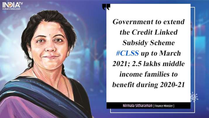 Govt extends credit-linked subsidy scheme up to March 2021 for middle-income group