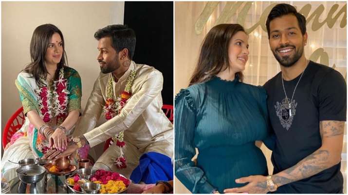 From Getting Engaged To Announcing Pregnancy Natasa Stankovic And Hardik Pandya S Love Story In Pics Entertainment News India Tv