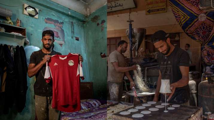 Coronavirus pandemic turns Egyptian football player into a street vendor
