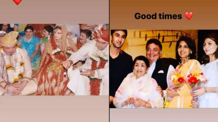 India Tv - Rishi Kapoor trained wife Neetu 'well' in scrabble, Riddhima Kapoor shares photo