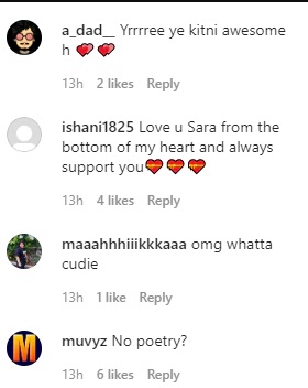 India Tv - Comments on Sara's childhood photo