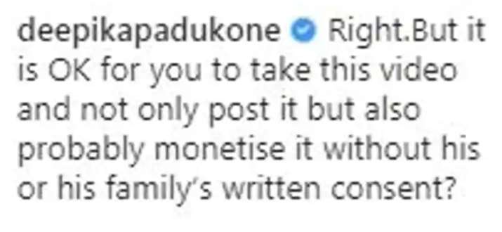 India Tv - Deepika Padukone reacts to Sushant's funeral video