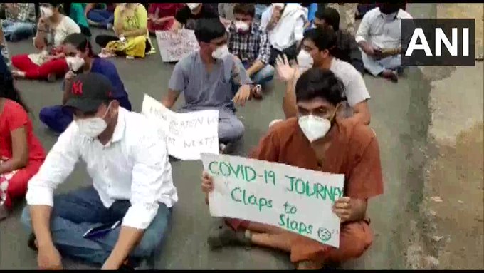 Hyderabad: Doctor assaulted by family of dead COVID-19