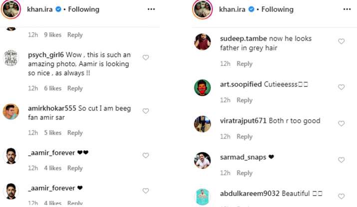 India Tv - Fans comment on Ira Khan's Father's Day post for dad Aamir Khan India Tv - Fans comment on Ira Khan's Father's Day post for dad Aamir Khan