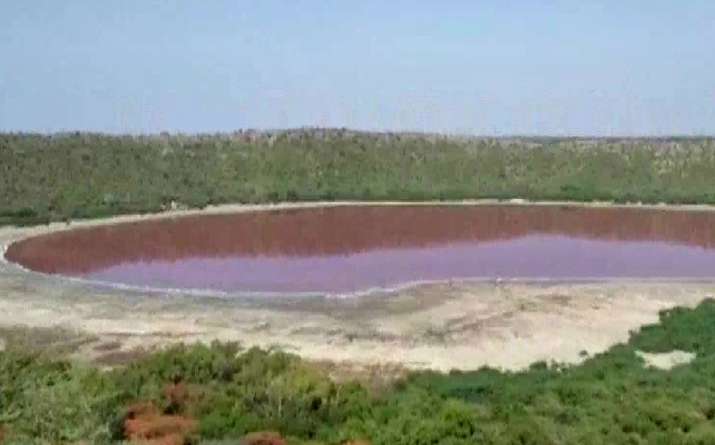 Forest officials in Maharashtra are left baffled with the changing colour of the famous Lonar crater lake in Buldhana. The colour of the water has mys