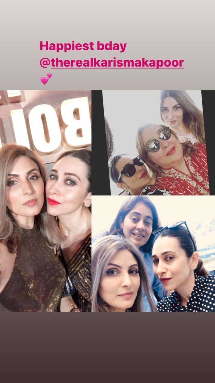 India Tv - Riddhima's birthday post for Karisma Kapoor