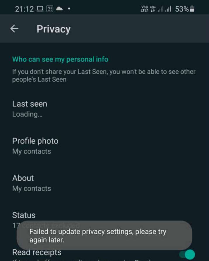 WhatsApp Last Seen glitch on Android, iOS is now fixed ...
