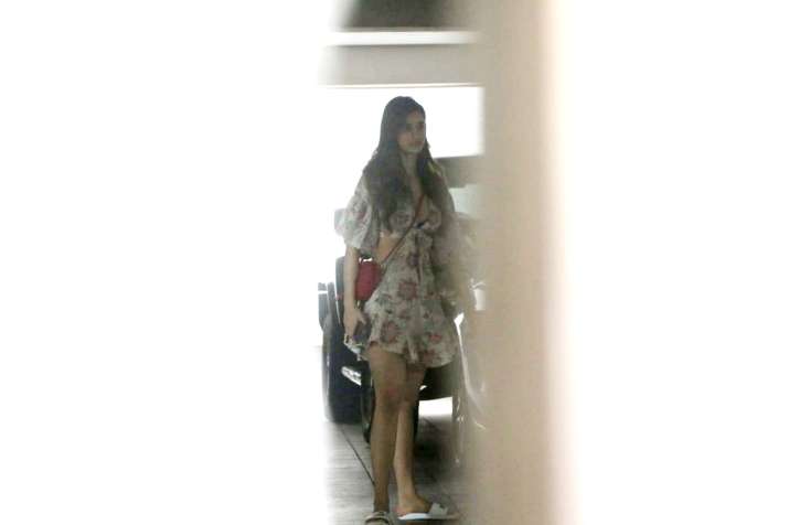 India Tv - Disha Patani spotted at Tiger's house