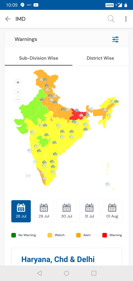 India Tv - Heavy rain ALERT in Bihar, flood situation grim