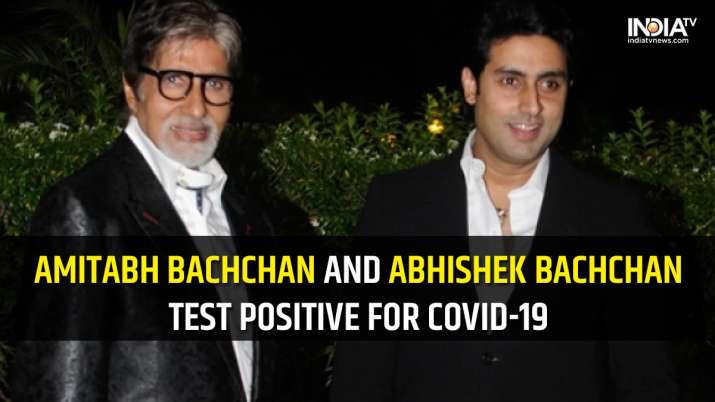 Amitabh Bachchan Abhishek Found Covid 19 Positive Aishwarya Jaya Test Negative Breaking News Live Entertainment News India Tv