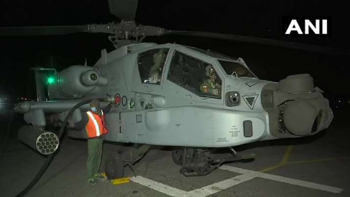 India Tv - Apache helicopter, India China air base, IAF night operations