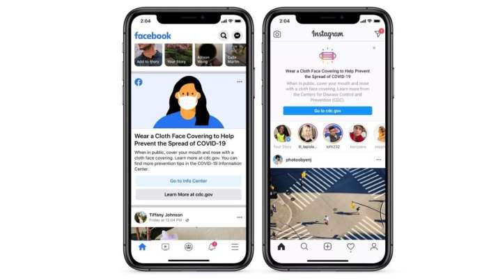 Instagram Facebook Will Politely Ask You To Wear A Mask Know How It Works Technology News India Tv