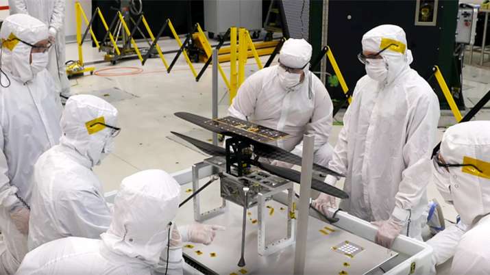 India Tv - Scientists and engineers at NASA’s Jet Propulsion Laboratory in California work with Ingenuity durin