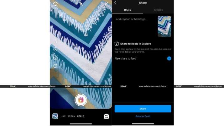 Here S How You Create Watch And Save Instagram S Tiktok Rival Reels Apps News India Tv