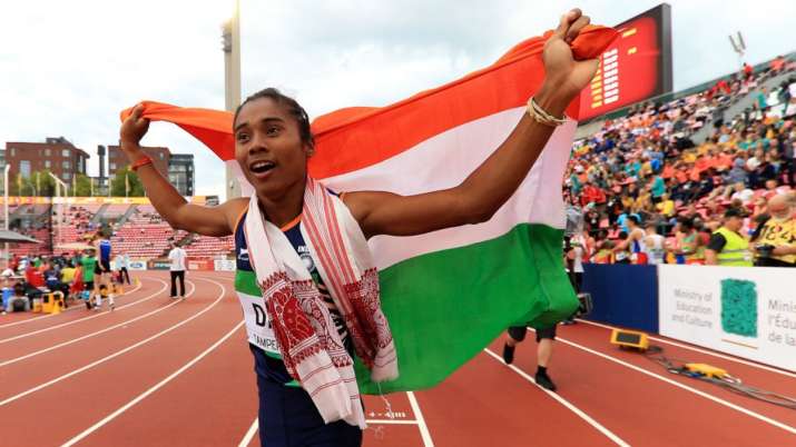 India's silver medal at the mixed-team relay event in 2018