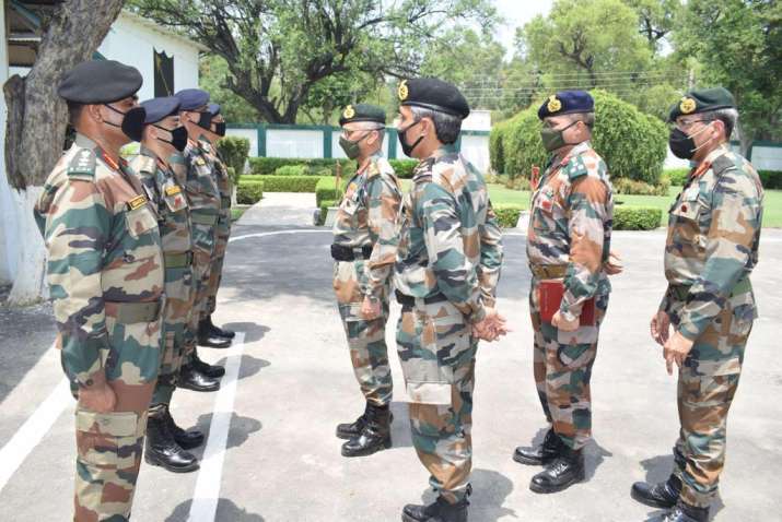 India Tv - Army chief Naravane reviews operational preparedness along western border