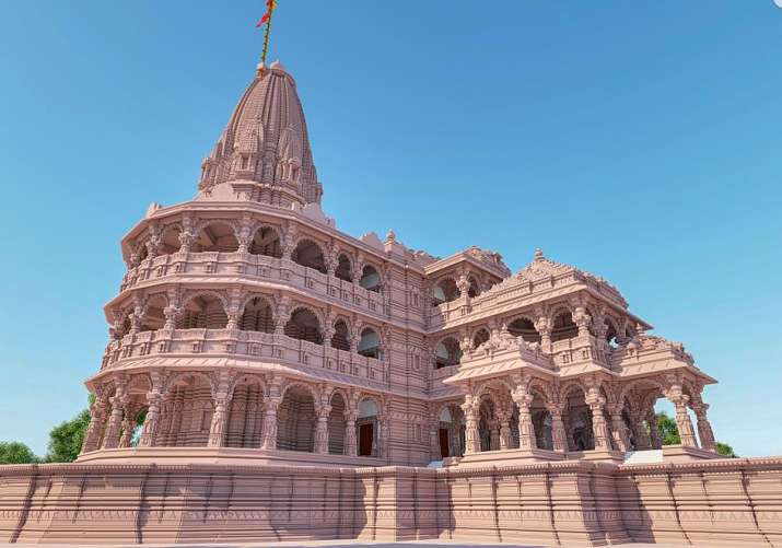 India Tv - Proposed model of Ram Janmbhoomi Mandir in Ayodhya