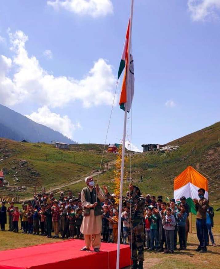 India Tv - 74th Independence Day Celebrations in Kashmir