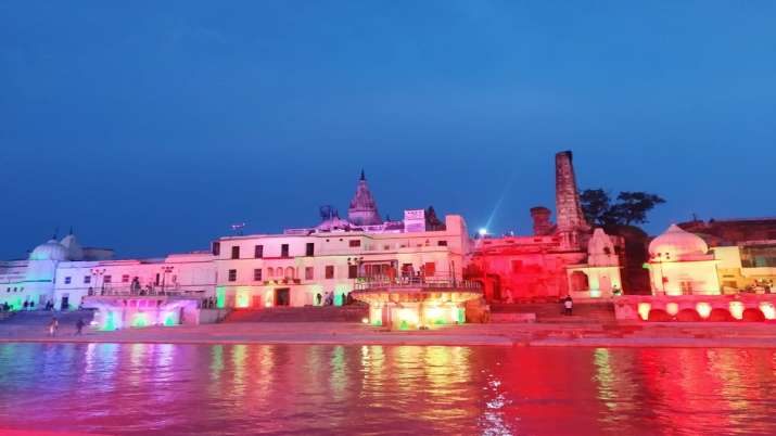 Ayodhya ready in never seen avatar a day ahead of Ram Mandir Bhoomi Pujan  Mesmerising Photos | India News – India TV