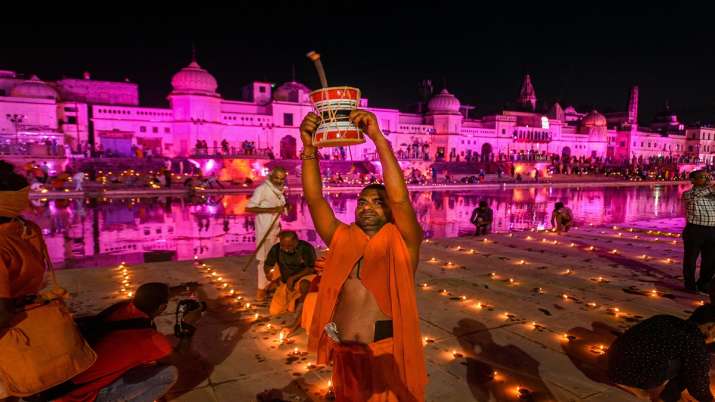 Ayodhya Ram Mandir Photos videos PM Modi Ram Janmabhoomi pujan ...