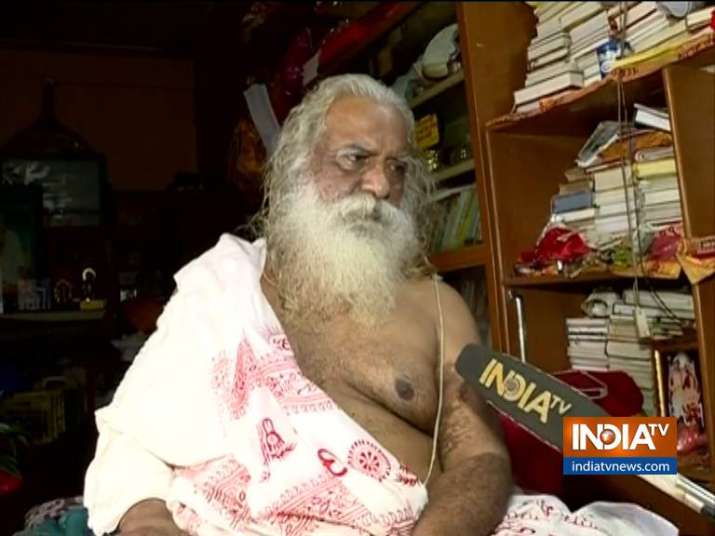 Mahant Nritya Gopal Das, Chief of Ram Janmabhoomi Trust,