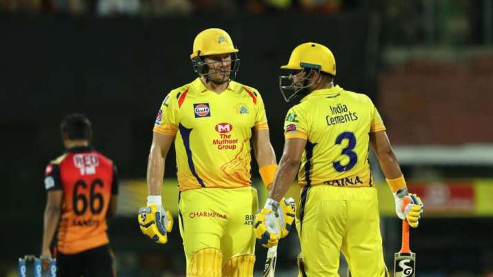 shane watson in csk jersey