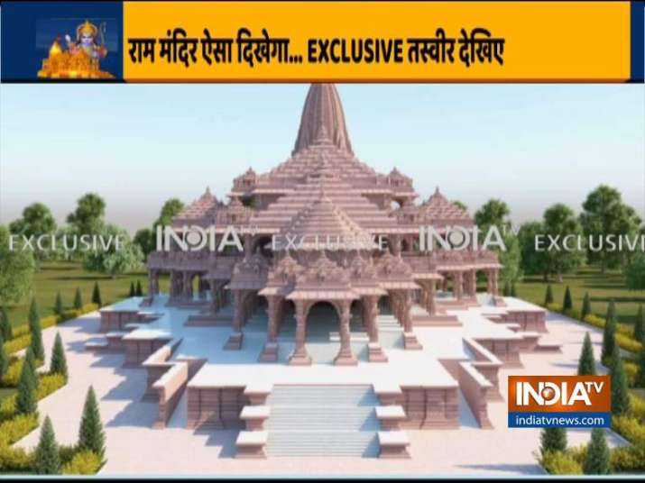 India Tv - Here's how will Ram Temple look