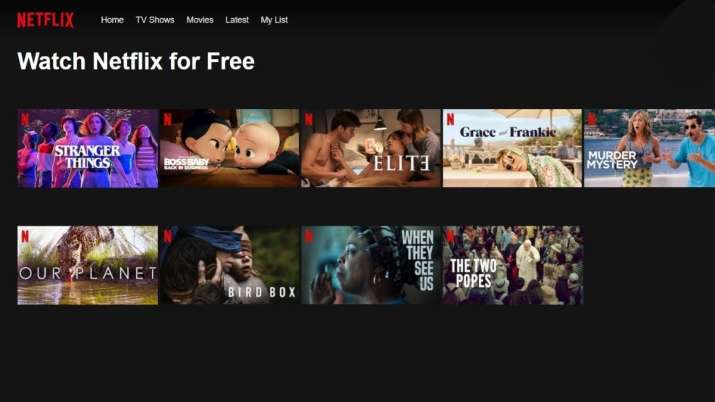 You Can Now Watch Some Netflix Movies Shows For Free Without Subscribing Here S How Technology News India Tv