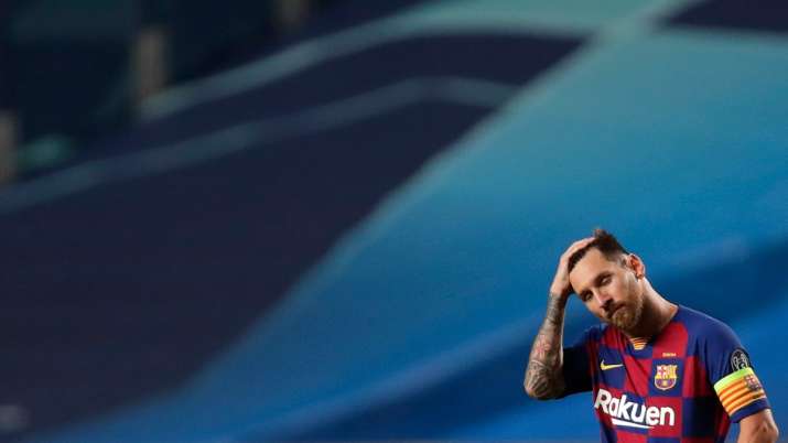 Lionel Messi Had A Word With Pep Guardiola On Possible Manchester City Move Before Barcelona Announcement Football News India Tv