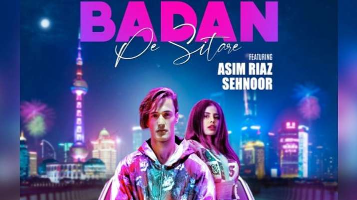 Fans excited after Asim Riaz shares poster of his new song 'Badan Pe Sitare' with Sehnoor. Seen yet?