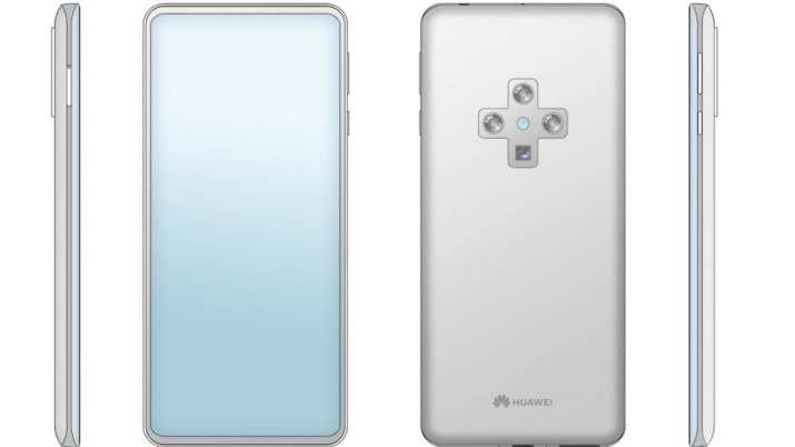huawei, huawei smartphones, huawei patent, patent, huawei in-indisplay camera smarptphone, huawei sm