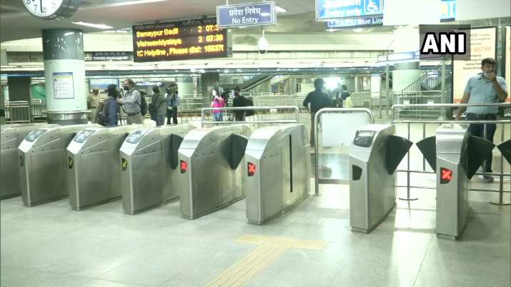 India Tv - Delhi Metro resumes services after over 5 months