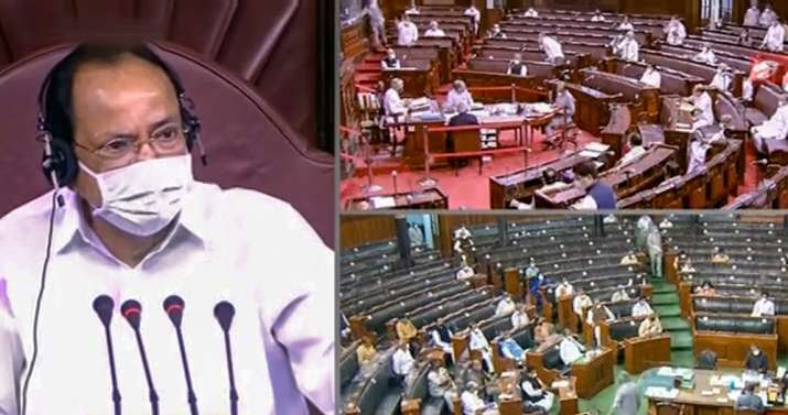 New Delhi: Rajya Sabha Chairman Venkaiah Naidu conducts