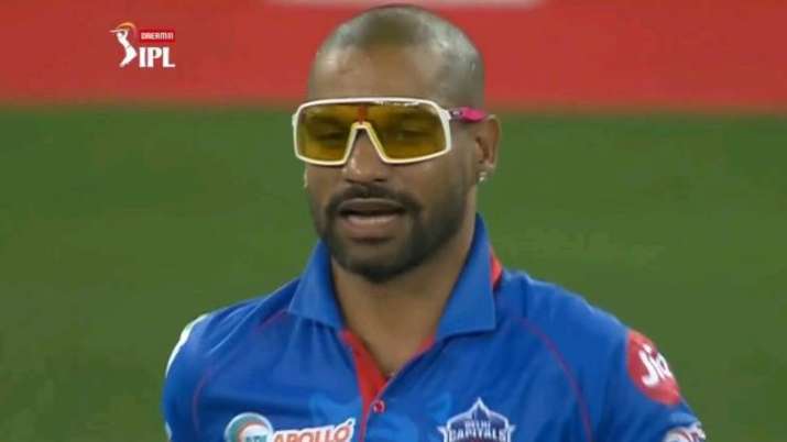 Ipl 2020 Shikhar Dhawan S Special Glasses Quickly Attracts Twitter S Attention Cricket News India Tv