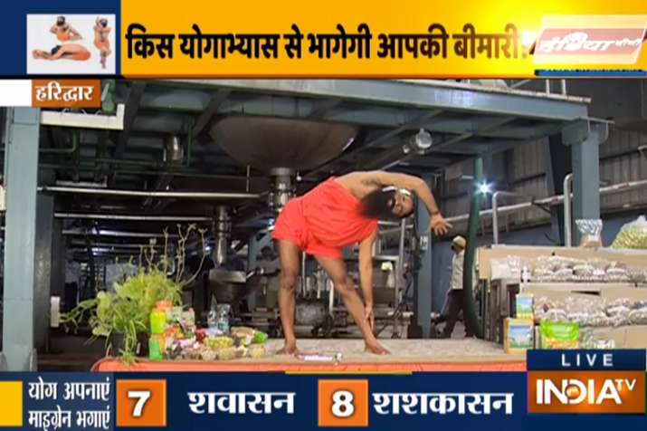 Practice these 8 yoga asanas by Swami Ramdev to treat sinus and migraine