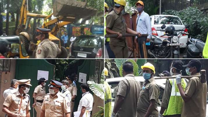 India Tv - Demolition at Kangana Ranaut's Bandra office