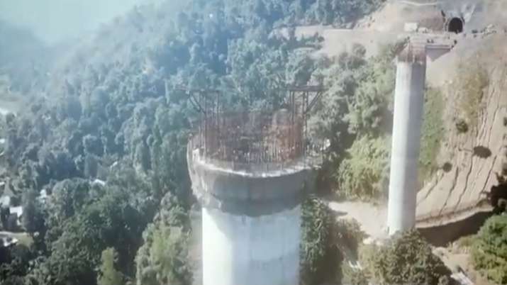 Worlds tallest bridge, pier bridge, Manipur, Indian Railways, Piyush Goyal