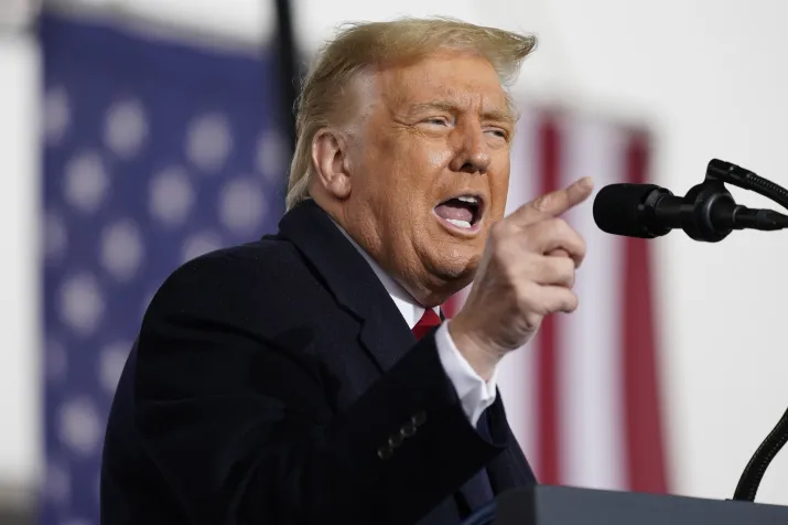 'Something wrong with her', says Trump as he mocks Harris' laughter