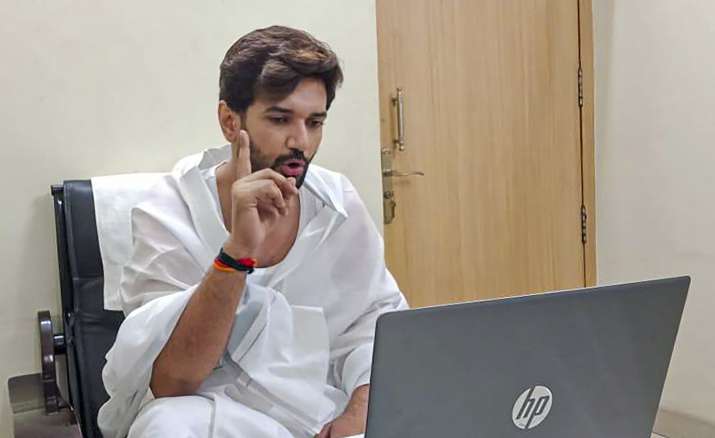 LJP chief Chirag Paswan releases manifesto for Bihar