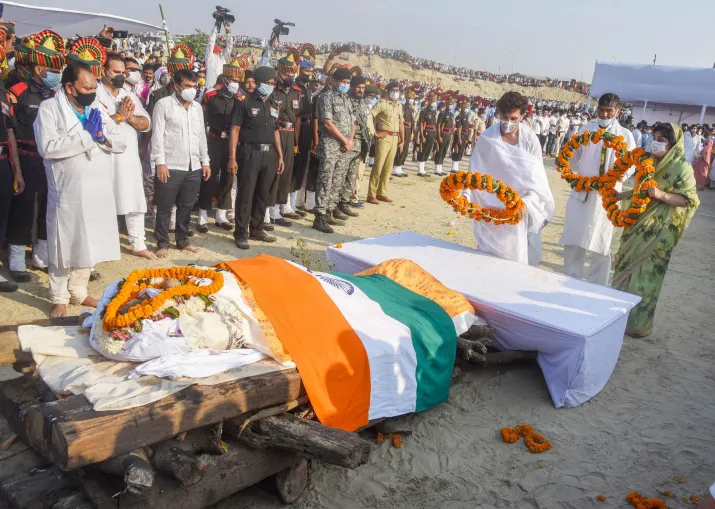 Chirag Paswan, son of Union Minister and Lok Janshakti Party (LJP) leader late Ramvilas Paswan, alon