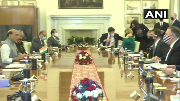 India-US hold 2+2 dialogue, sign geo-spatial pact BECA