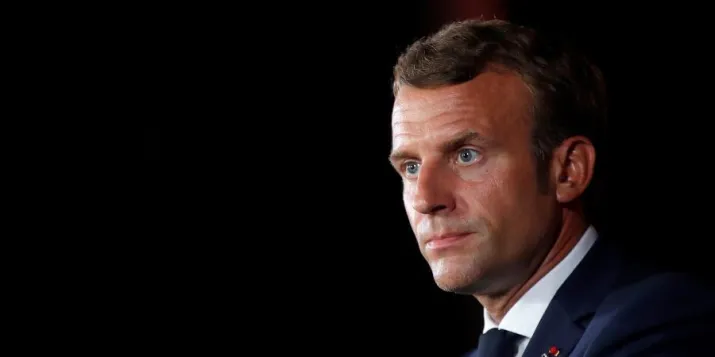 Emmanuel Macron, Bhopal, French President, Muslim protestq