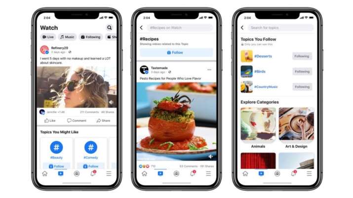 Facebook Introduces New Ways To Find Videos In Watch Platform Know Details Technology News India Tv