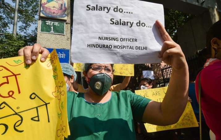 Hindu rao hospital doctors strike