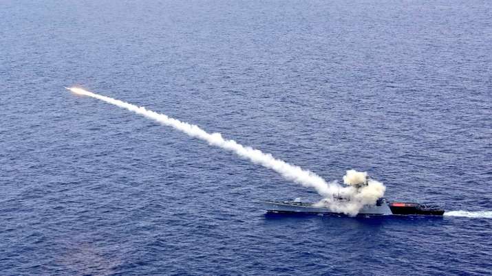 India Tv - Indian Navy, anti ship missile