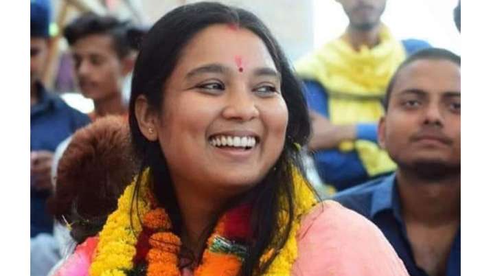 Mandakini Chaudhary, an MBA holder, is Mukhiya of Pirokhar