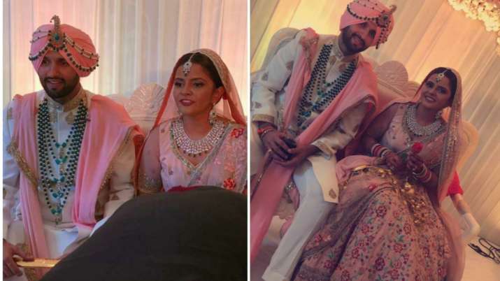 India Tv - TV actor Sarrtaj Gill gets married in Udaipur