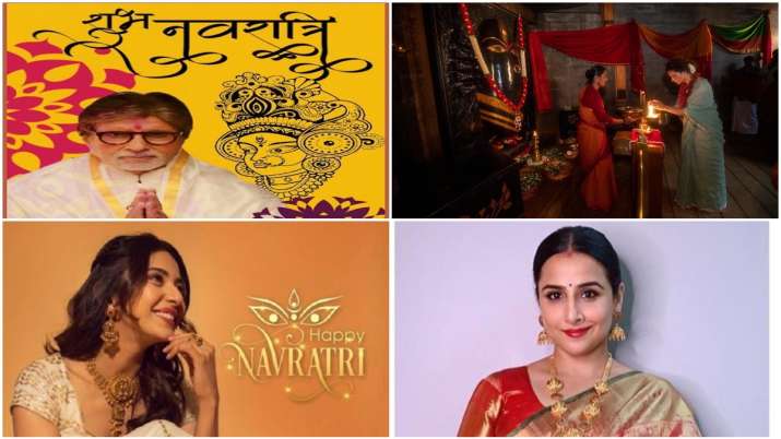 Happy Navratri 2020 Amitabh Bachchan Vidya Balan Rakul Preet And Other Celebrities Extend Wishes Celebrities News India Tv