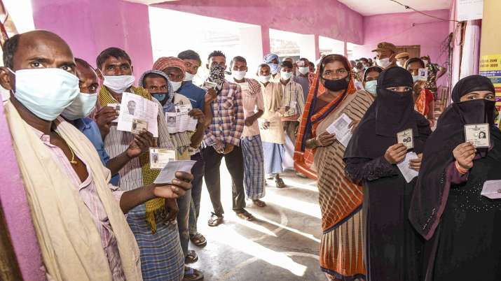 Bihar Election 2020: A sneak peek of Phase 1 polling in 71 constituencies |  In Pics | Elections News – India TV